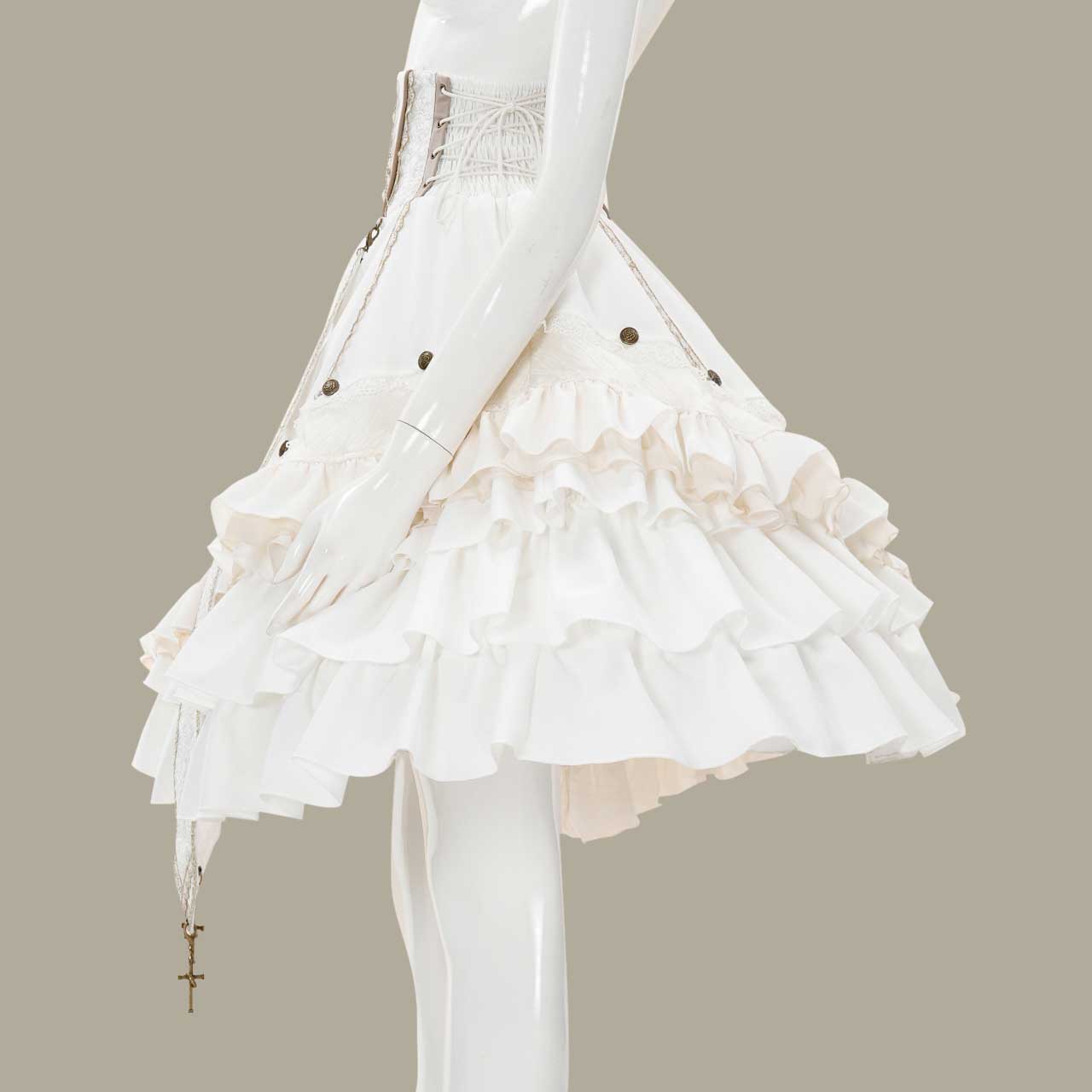 Spring Rose Carol アシメスカート