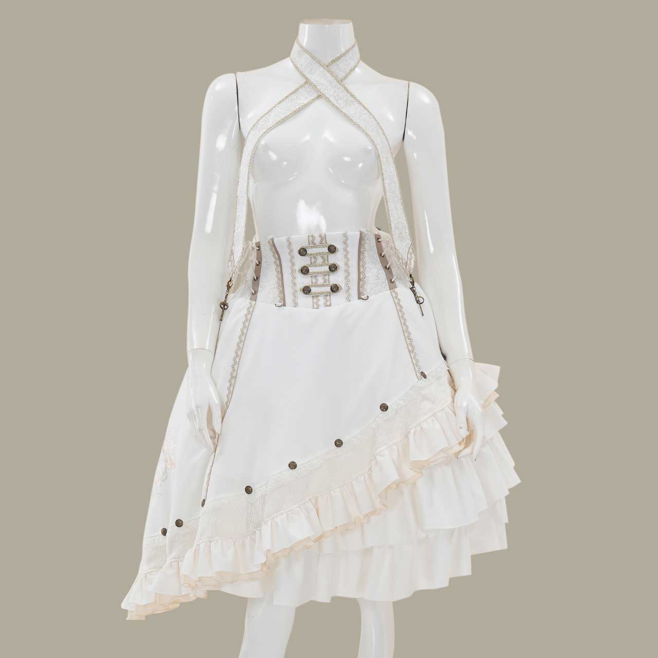 Spring Rose Carol アシメスカート