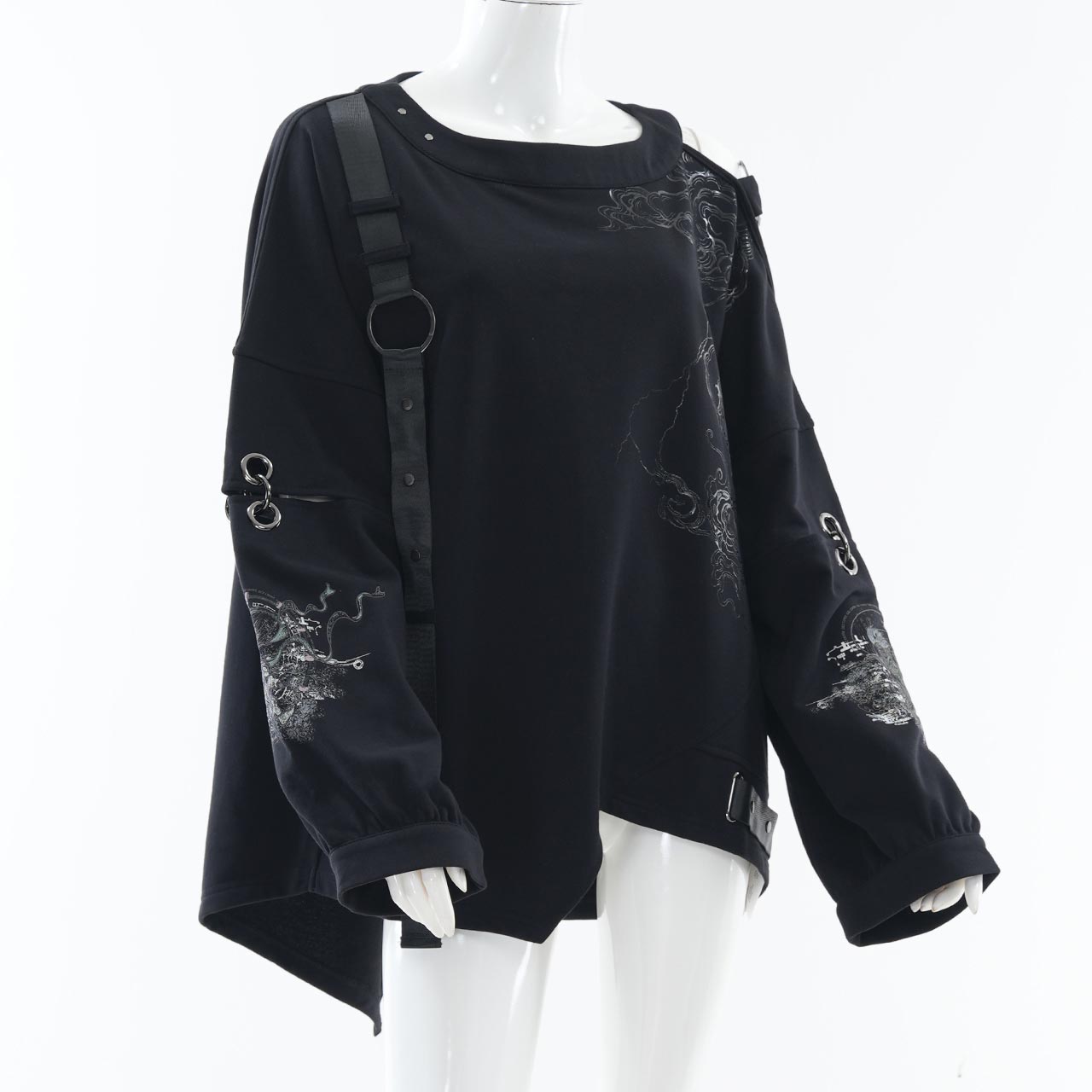 風神雷神ベルトプルオーバー