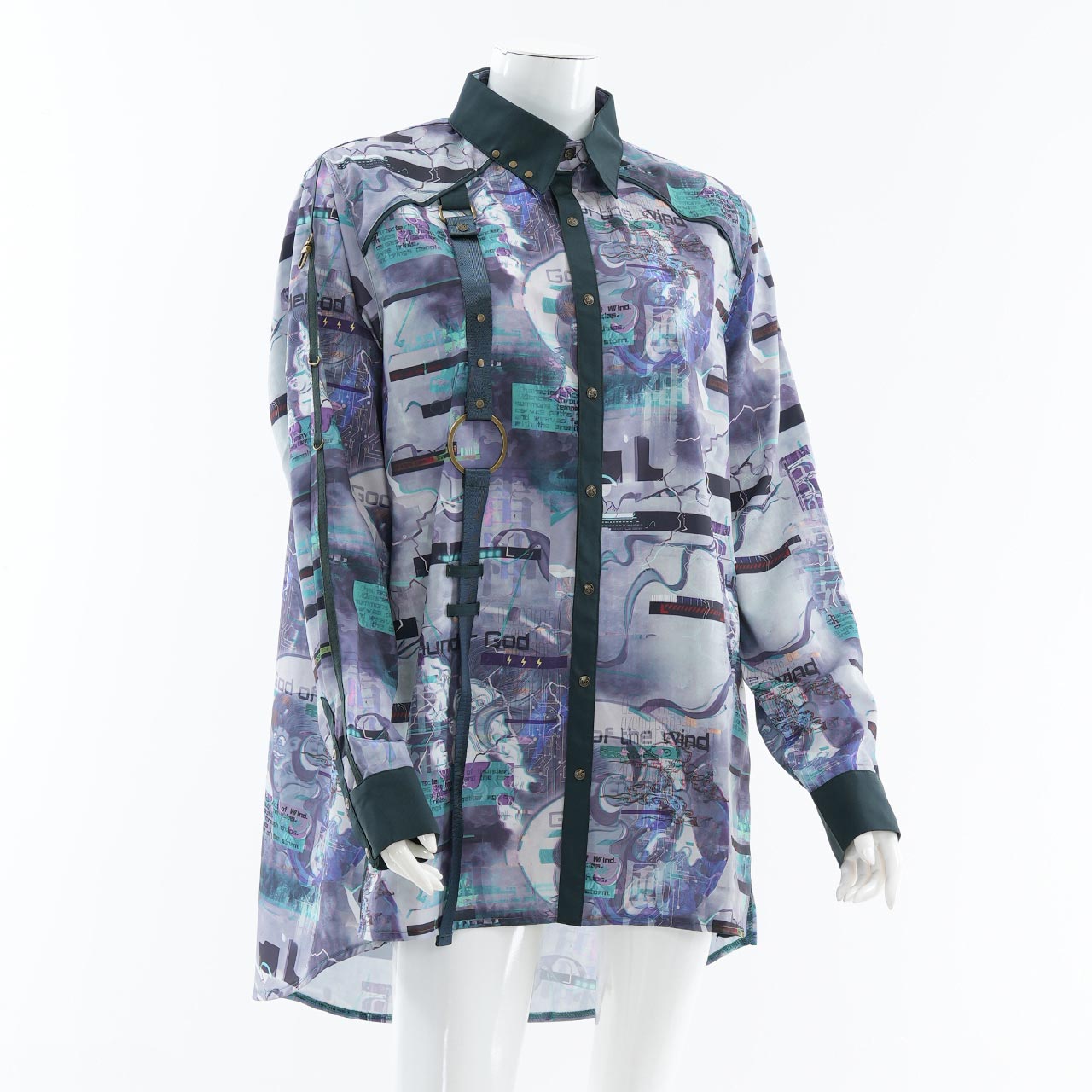 風神雷神ブラウス