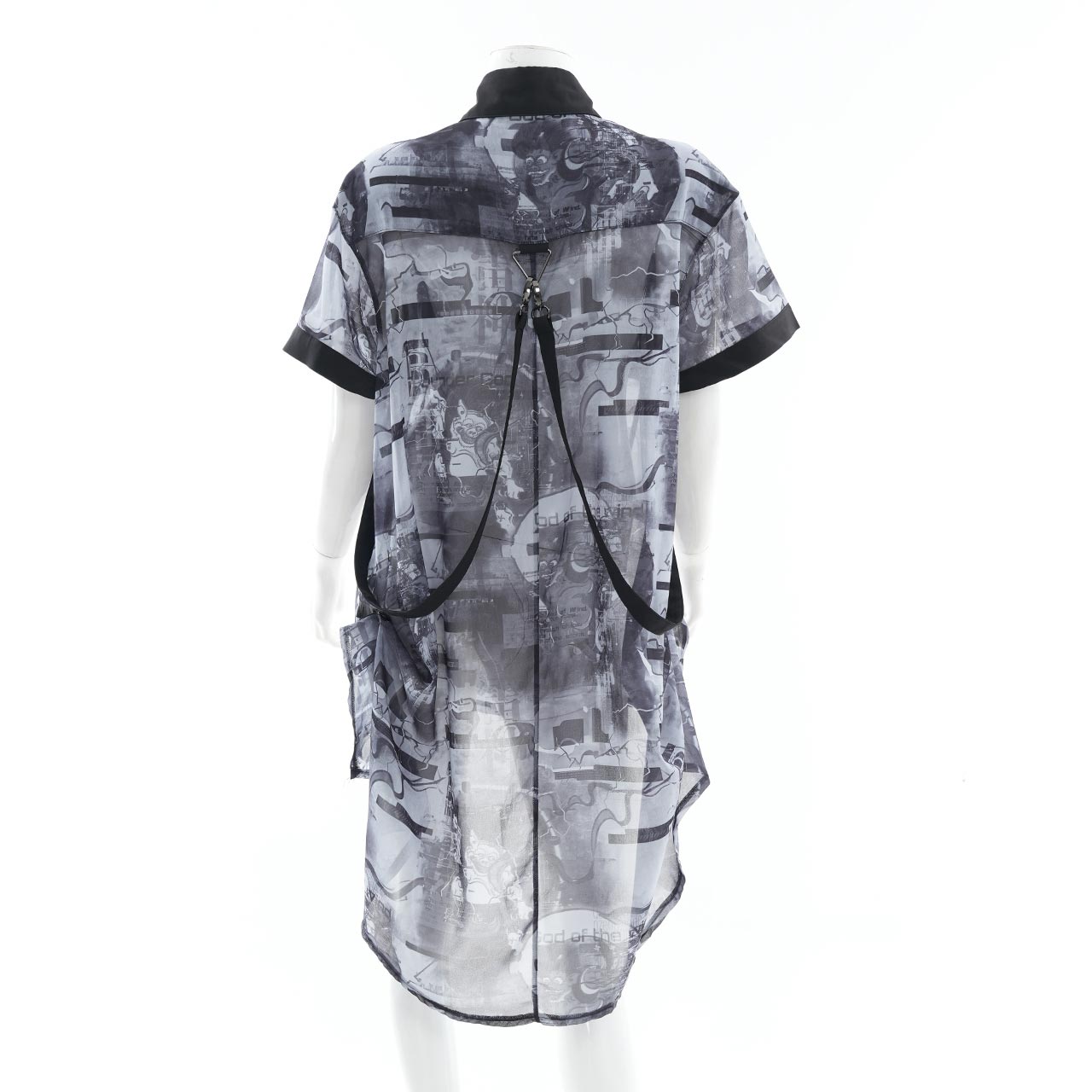 風神雷神半袖ブラウス