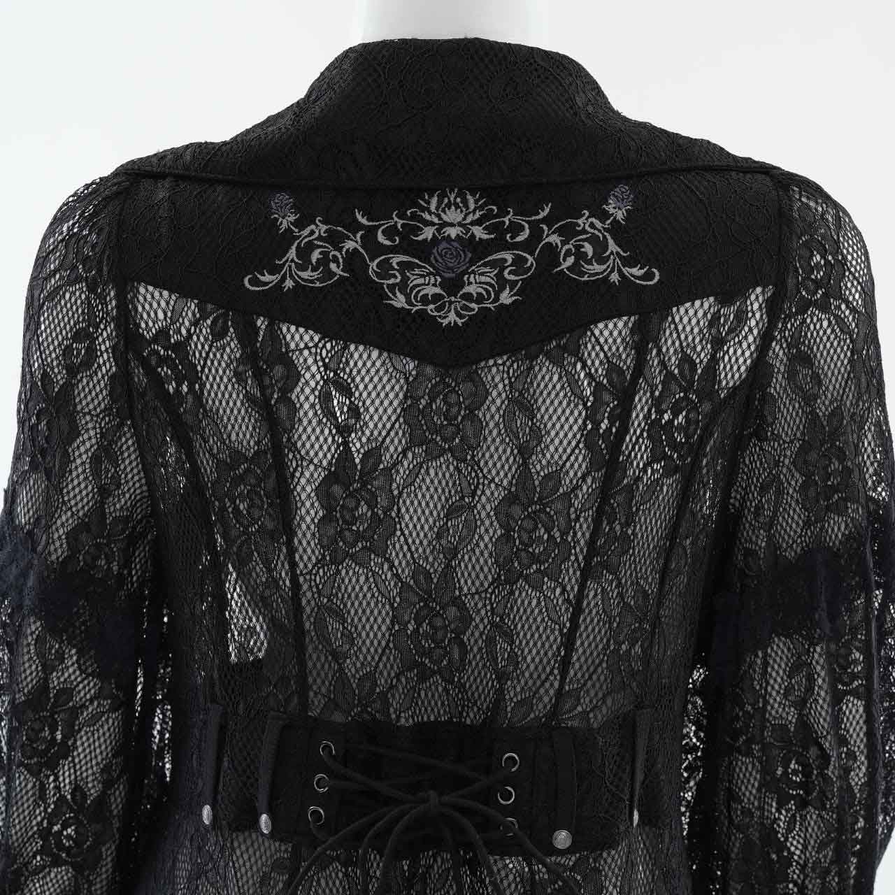 Midnight Masquerade レースカーディガン