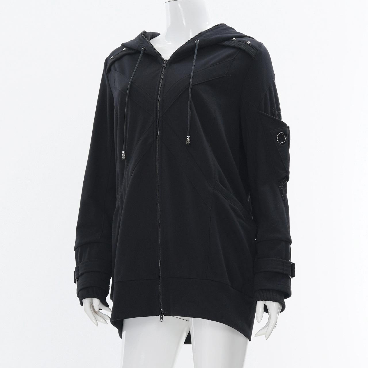 風神雷神zipパーカー