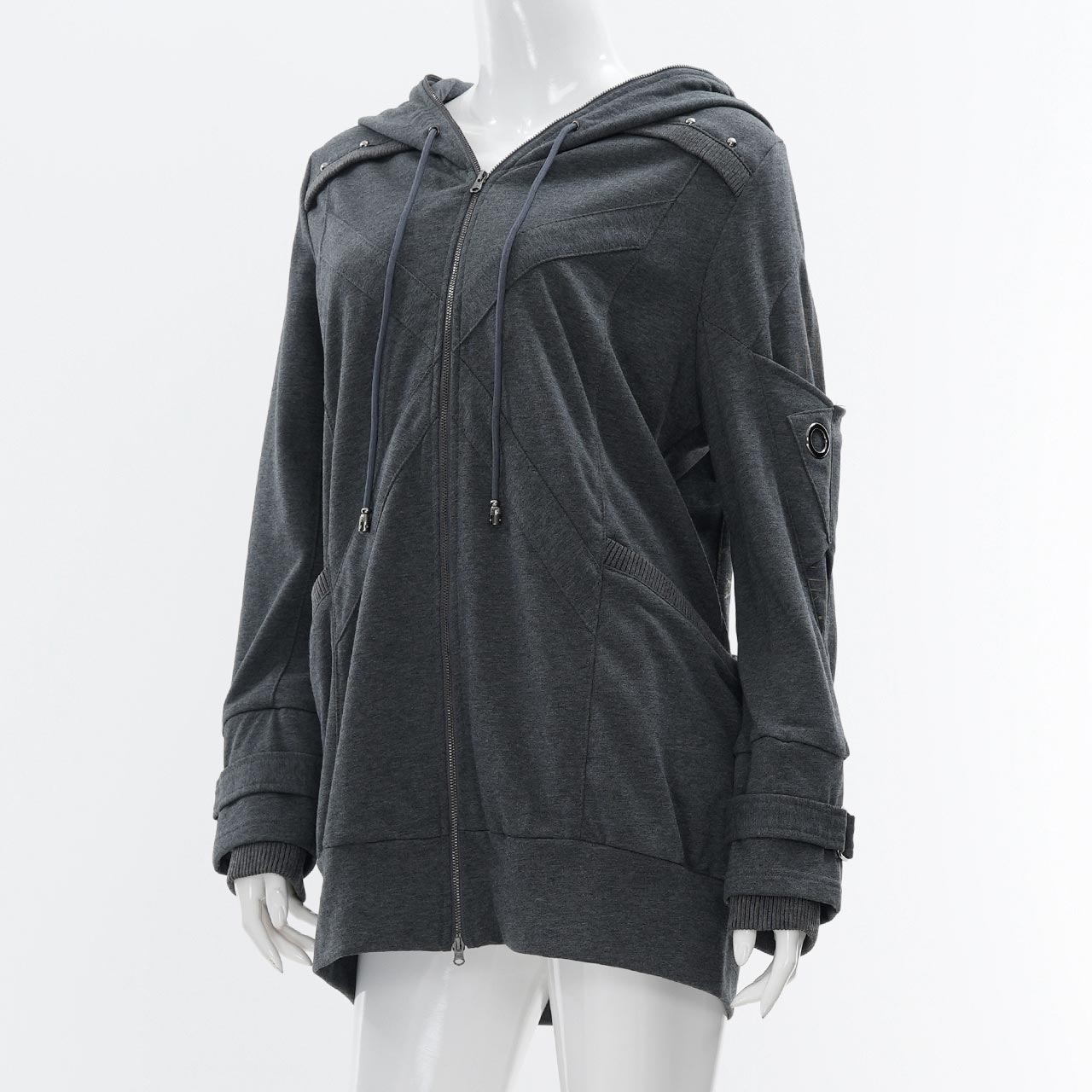 風神雷神zipパーカー