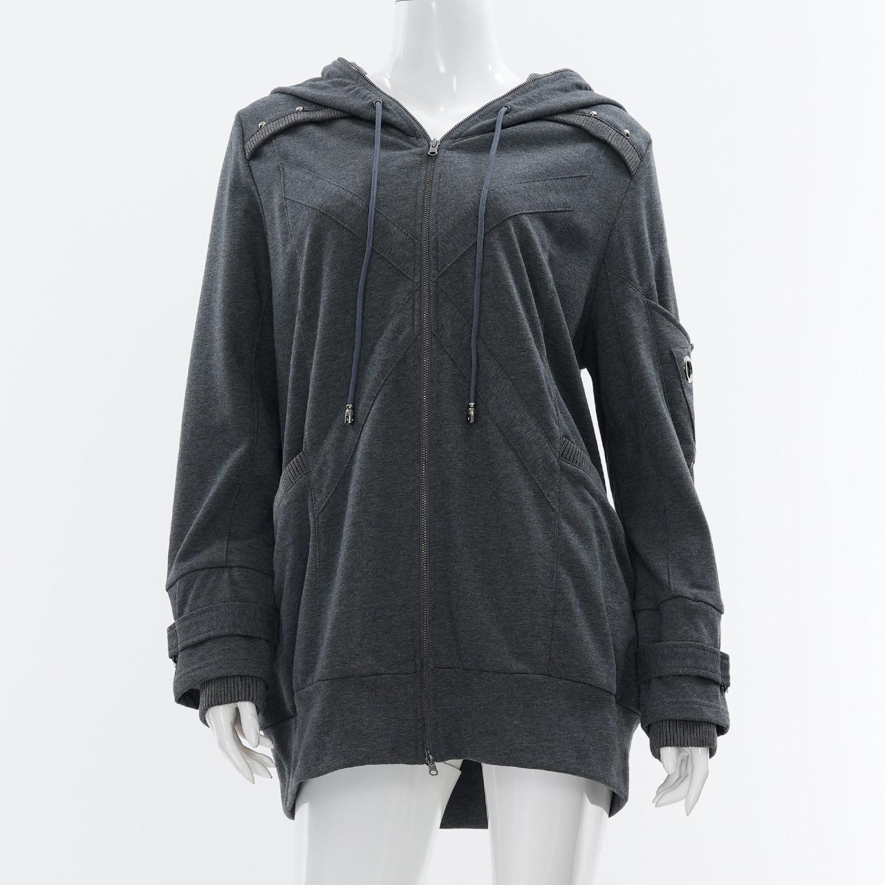 風神雷神zipパーカー