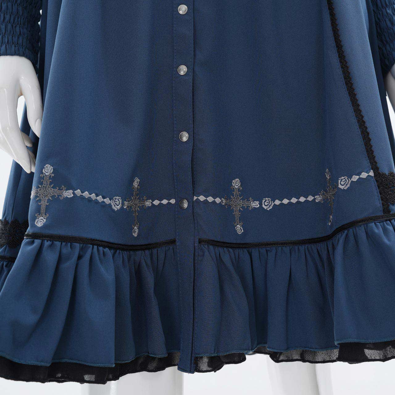 Midnight Masquerade ロングブラウス