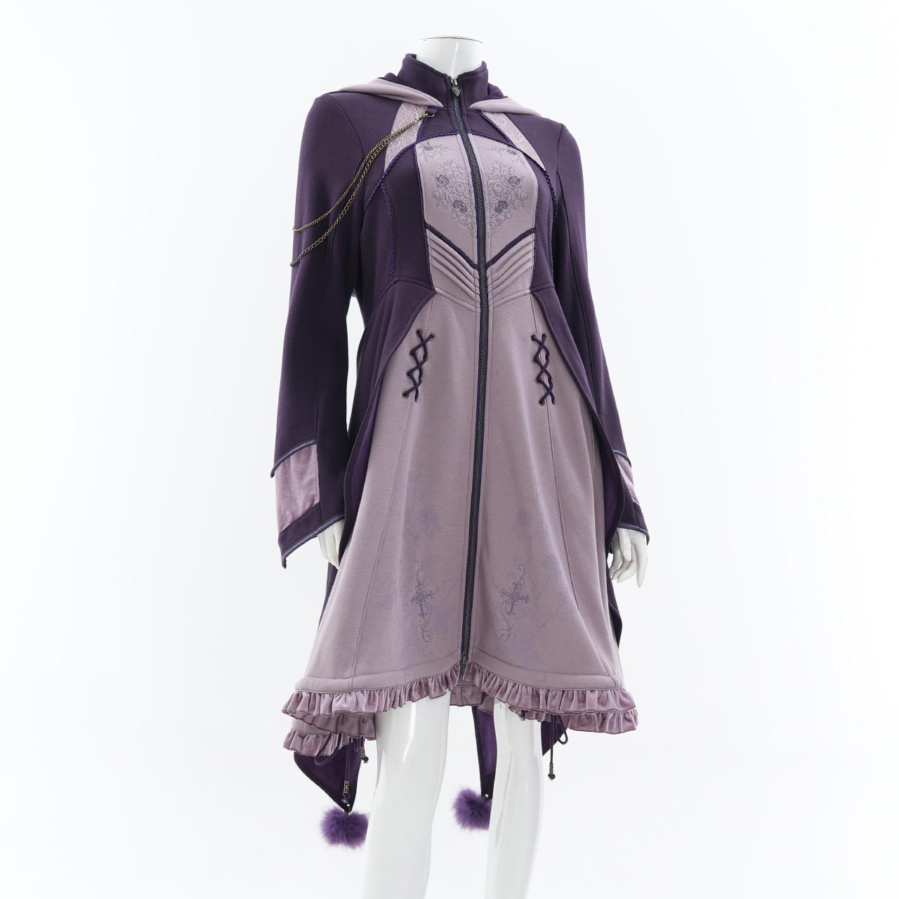 Celebration of Rose 猫耳裏起毛カーディガン