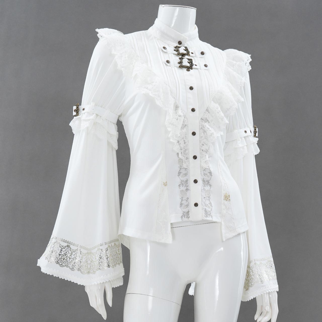 Celebration of Rose バックル2WAYブラウス