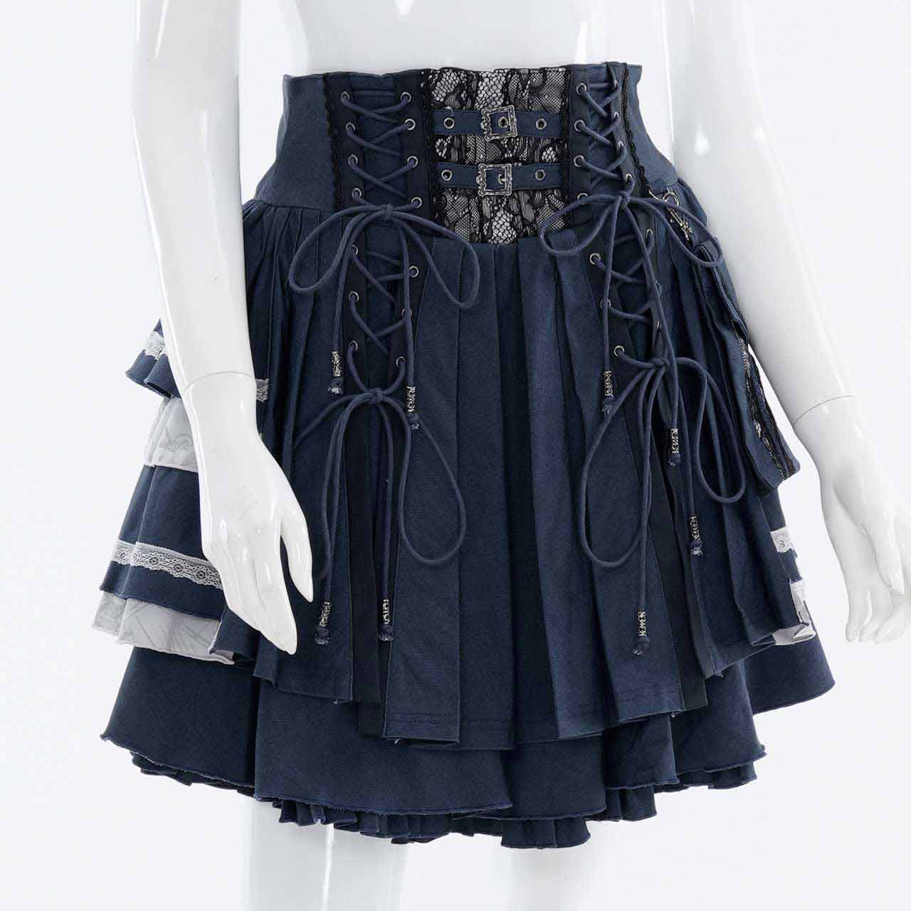 Pirates Rose プリーツスカート