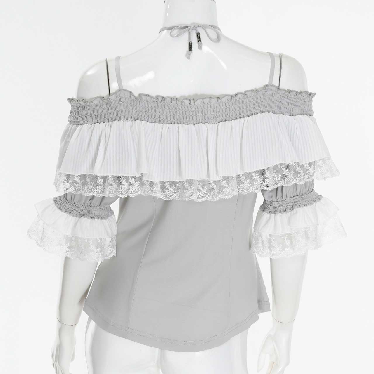 Pirates Rose オフショルダープルオーバー