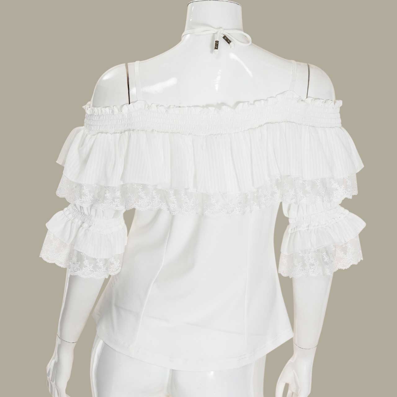 Pirates Rose オフショルダープルオーバー