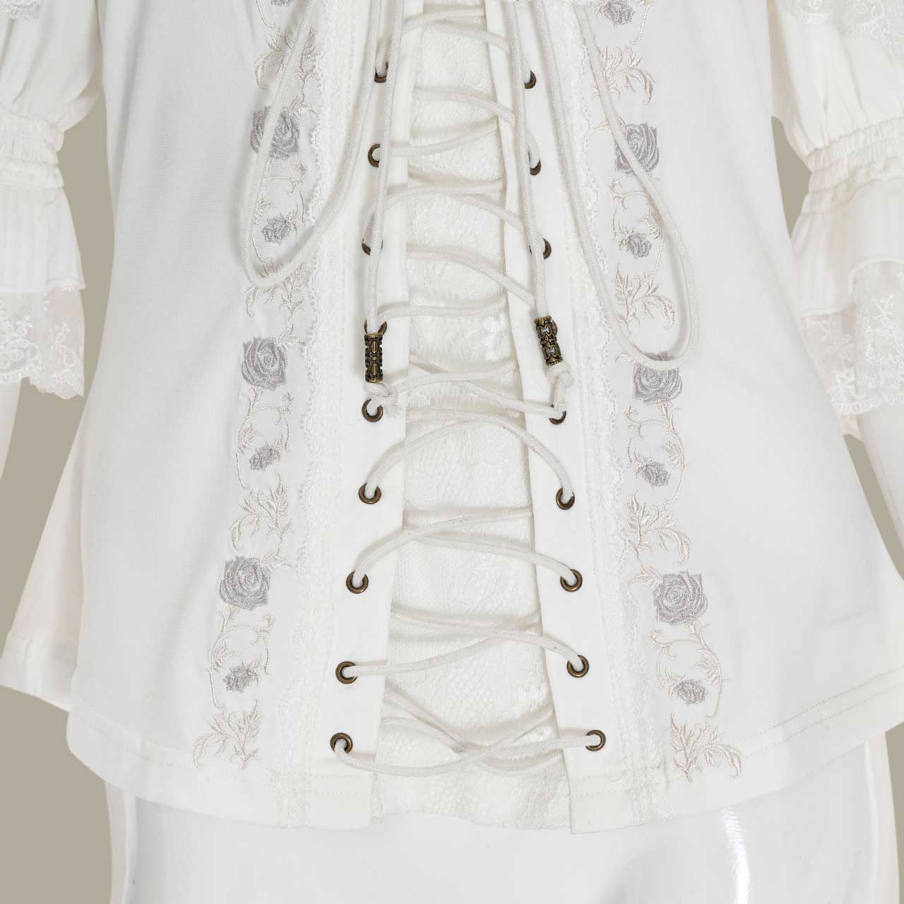 Pirates Rose オフショルダープルオーバー