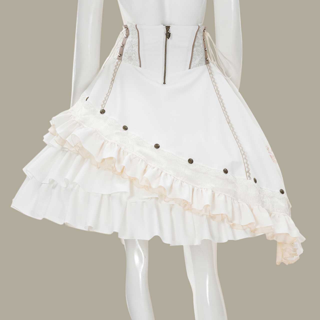 Spring Rose Carol アシメスカート