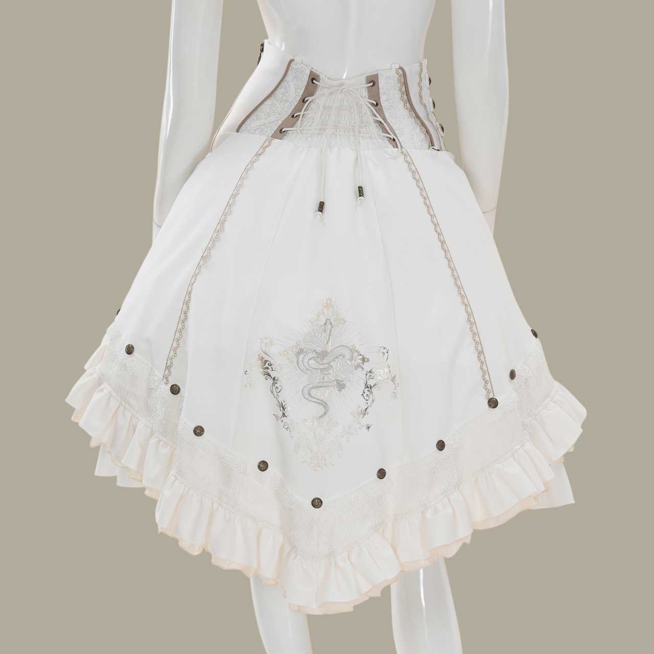 Spring Rose Carol アシメスカート