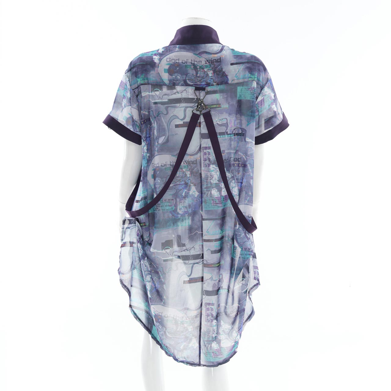 風神雷神半袖ブラウス