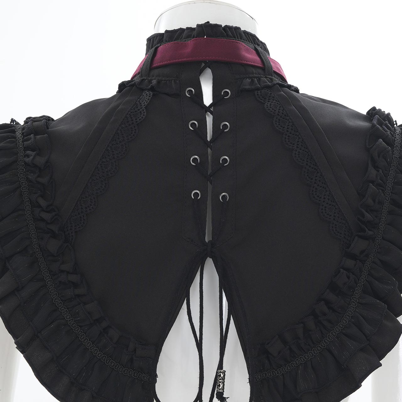 Midnight Masquerade Attached collar