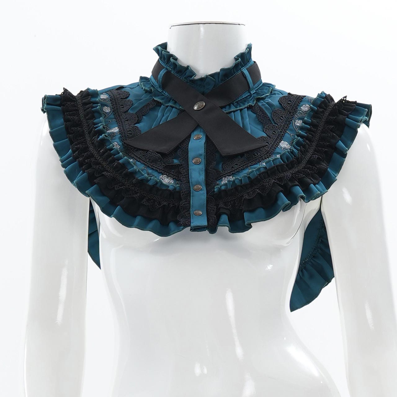 Midnight Masquerade Attached collar