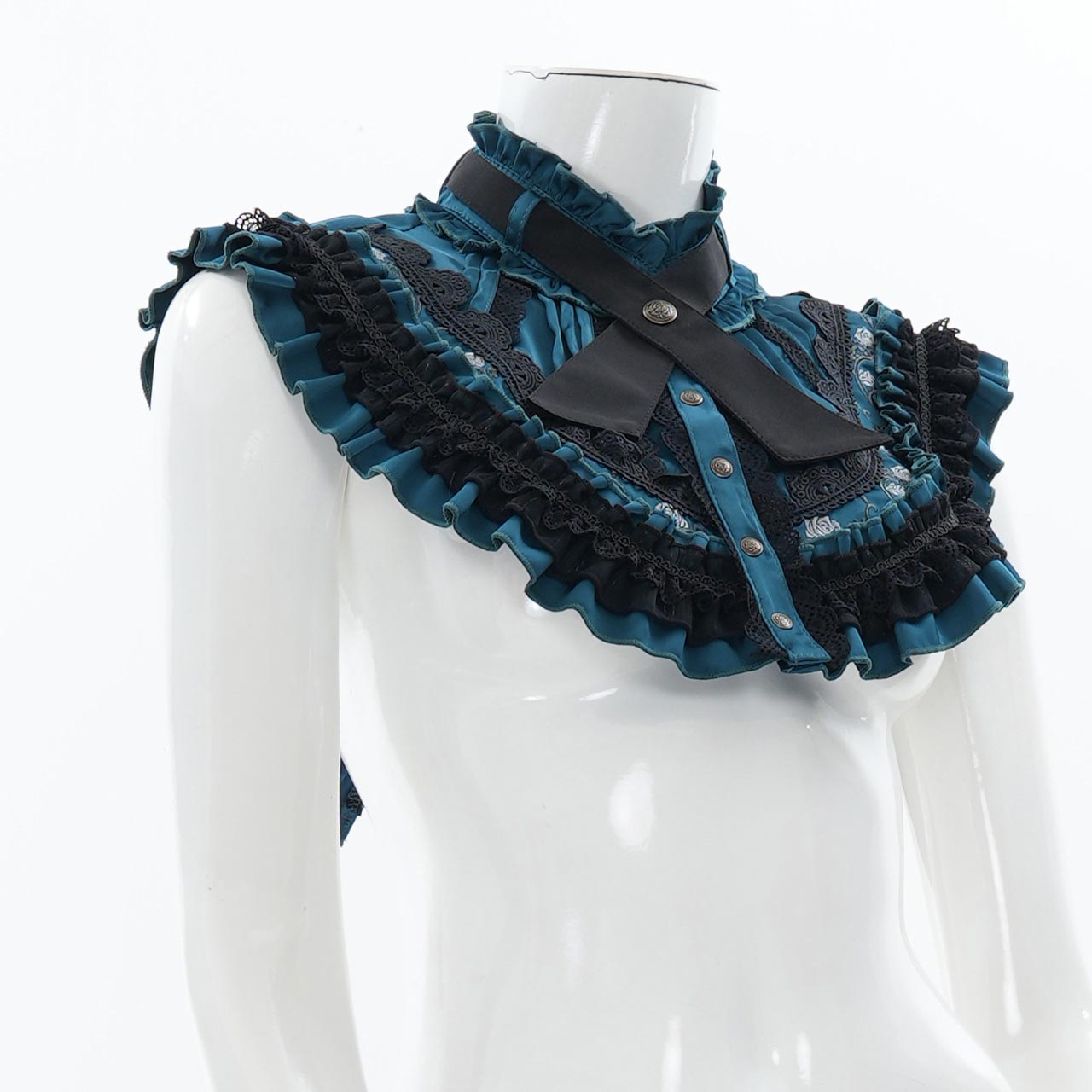 Midnight Masquerade Attached collar