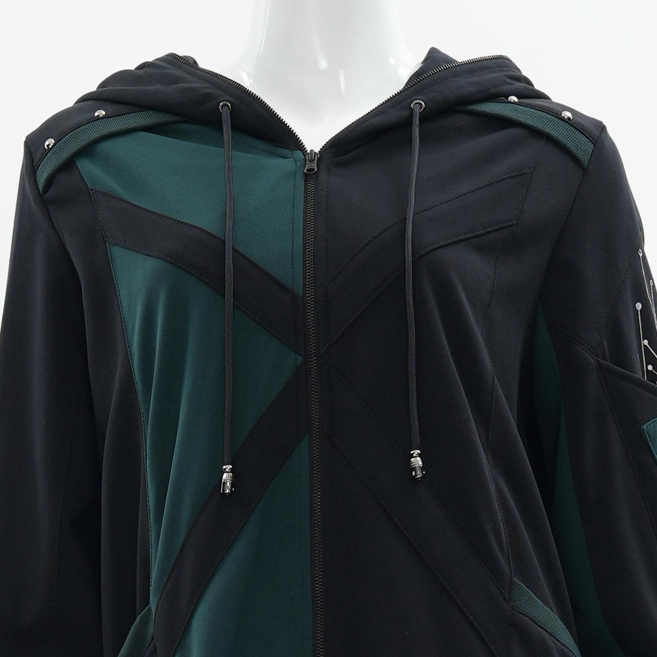 風神雷神zipパーカー