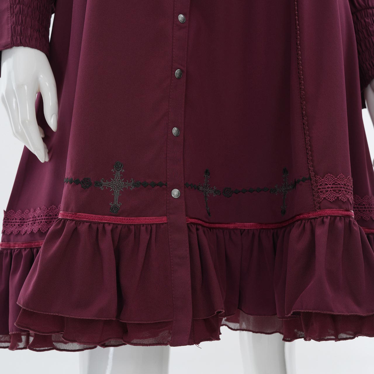 Midnight Masquerade ロングブラウス