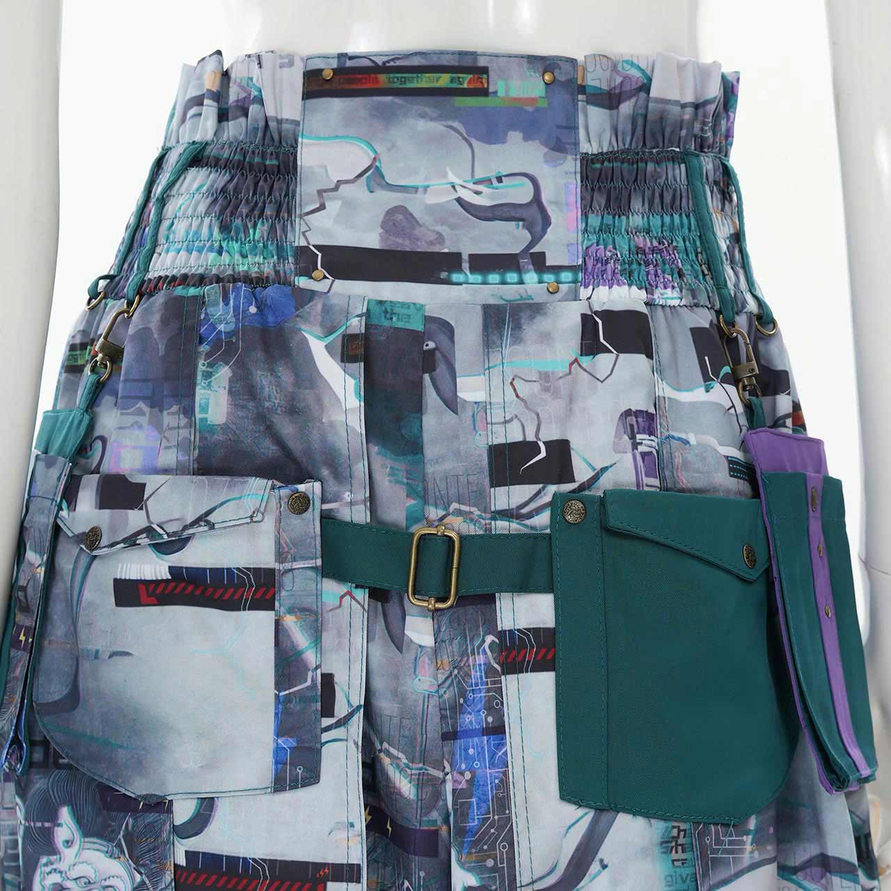 風神雷神袴pants