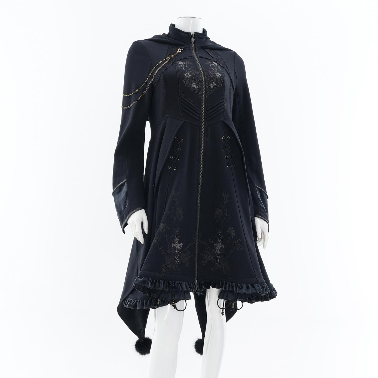 Celebration of Rose 猫耳裏起毛カーディガン