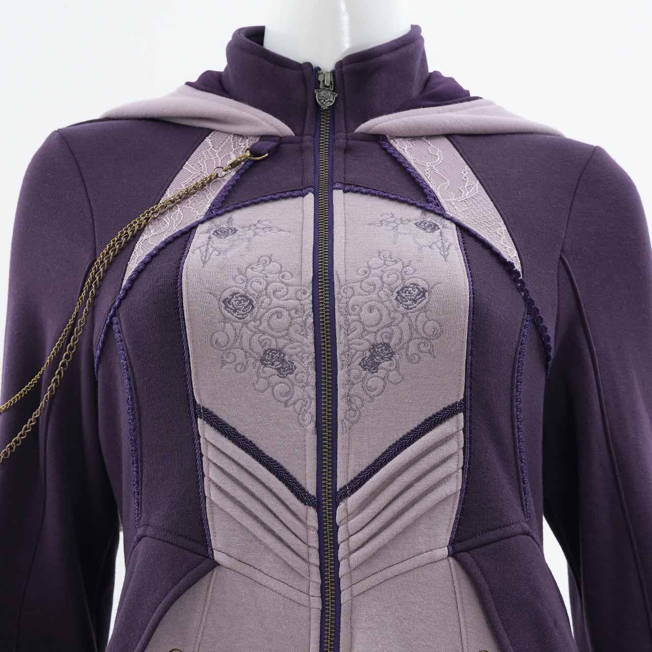 Celebration of Rose 猫耳裏起毛カーディガン