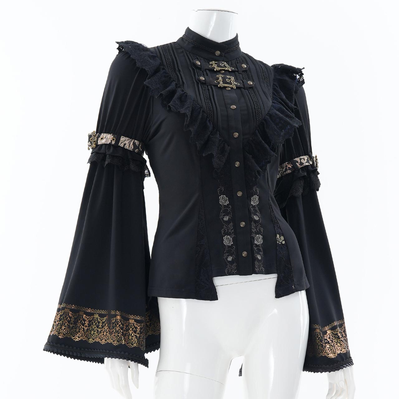 Celebration of Rose バックル2WAYブラウス