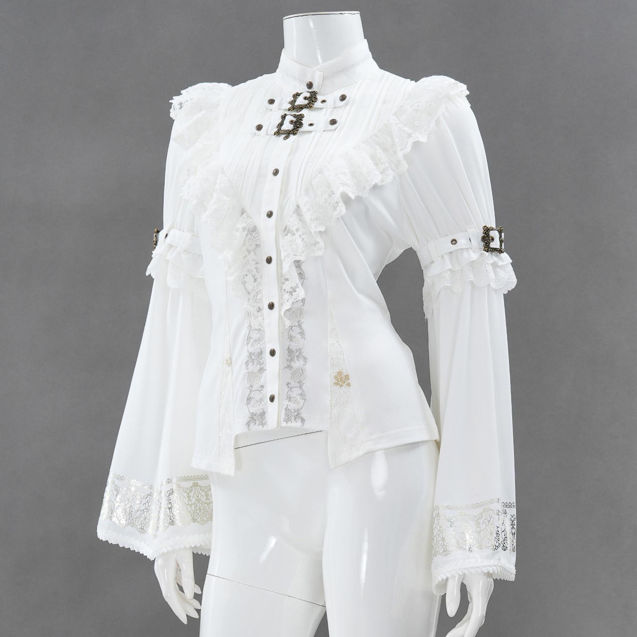 Celebration of Rose バックル2WAYブラウス