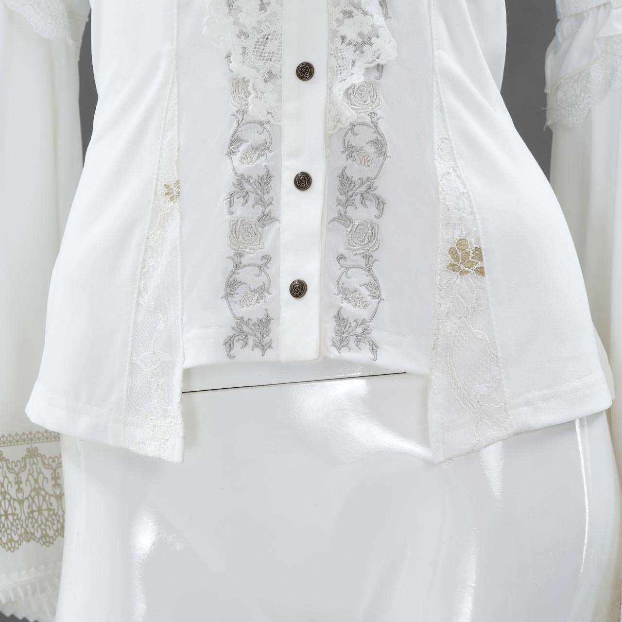 Celebration of Rose バックル2WAYブラウス