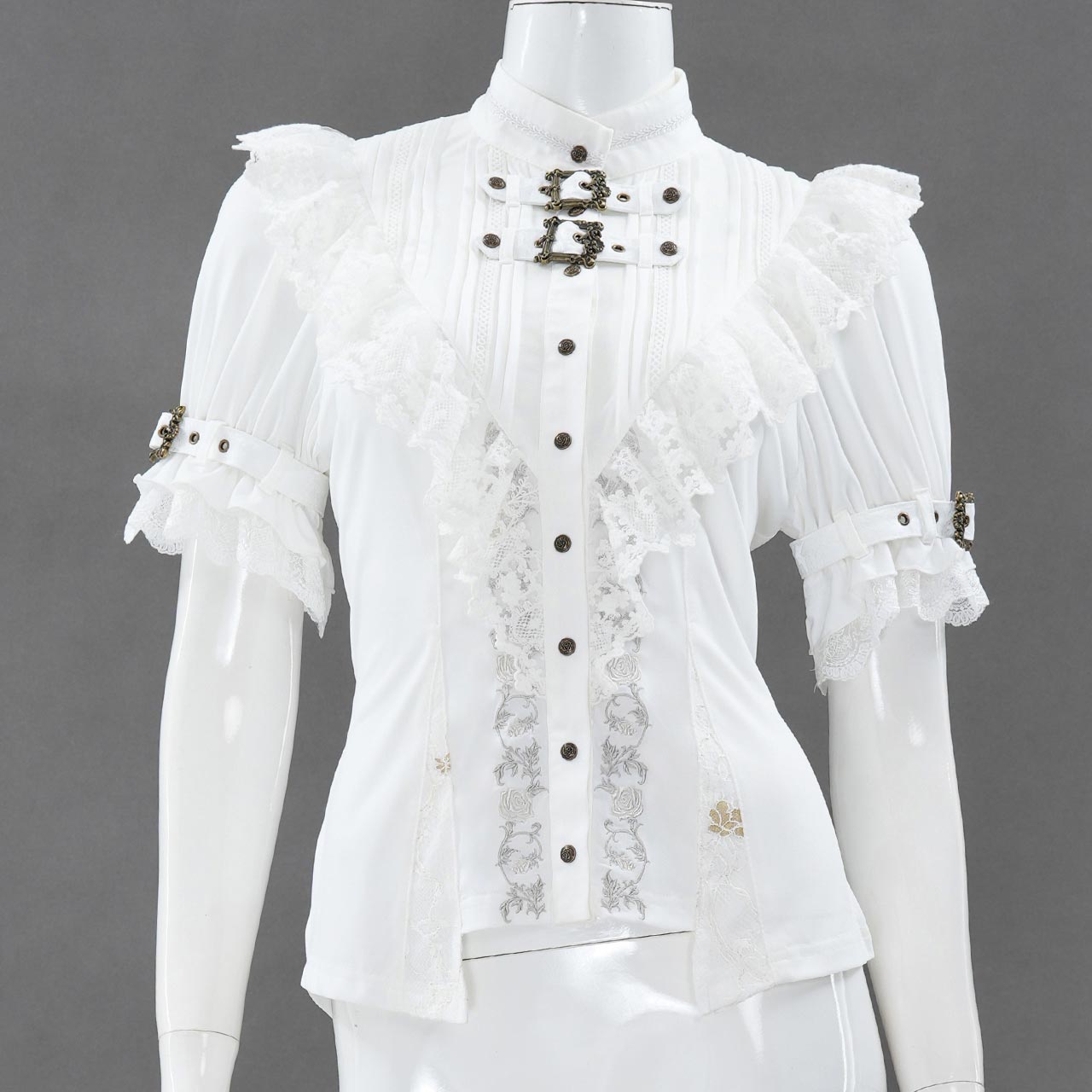 Celebration of Rose バックル2WAYブラウス